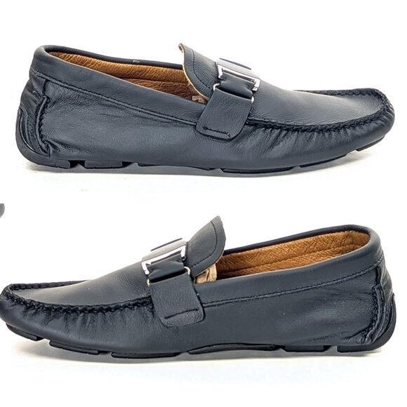 FERRAGAMO Leather Slip On Loafer Driver Shoes - Like New Sz 38 / US 7.5 - 8 main image 9